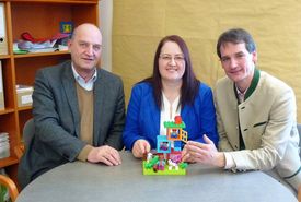 C. Dörfel, S. Hackl, J. Brandl (von links) Bildquelle: RMOÖ